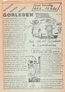 Sonderblatt Gorleben